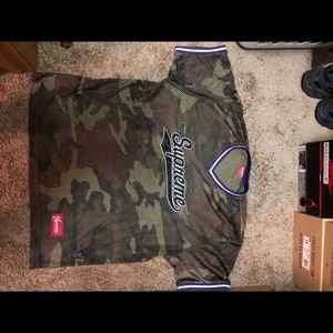 Supreme Mesh Baseball Top